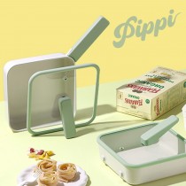 Pippi系列多用途站立方形深平底鍋21CM(不挑爐具，瓦斯爐電磁爐可用)